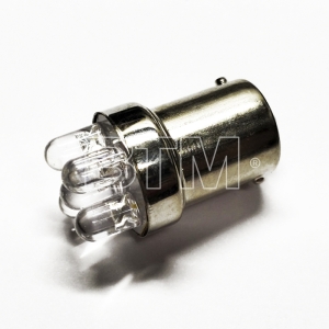 Автолампа светодиодная Т15 ан. 12v 21/5w BAY15d 61215 (габариты+стоп) белый